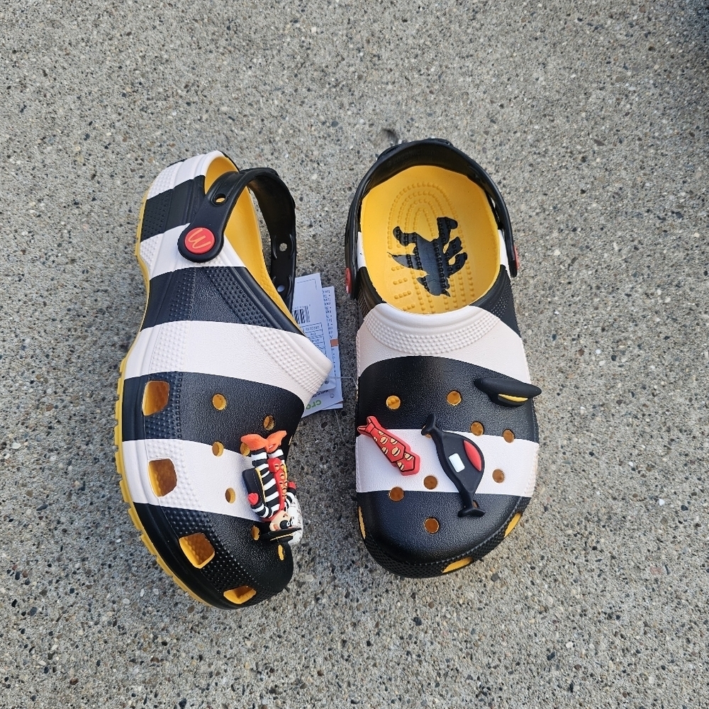New Crocs McDonald's Sandals Women's Size 8 & 9 - Picture 10 of 14